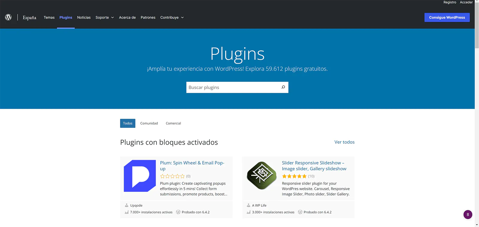plugins-wordpress-precio-web