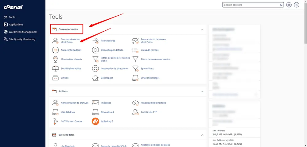 cuentas-email-cpanel