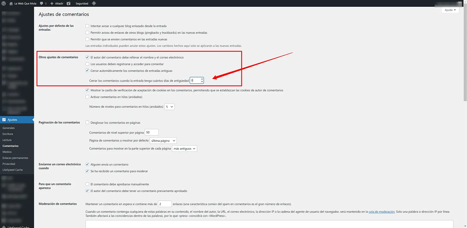 cerrar-entradas-wordpress