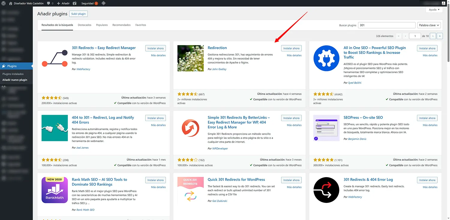 plugin-redirecciones-301-wordpress