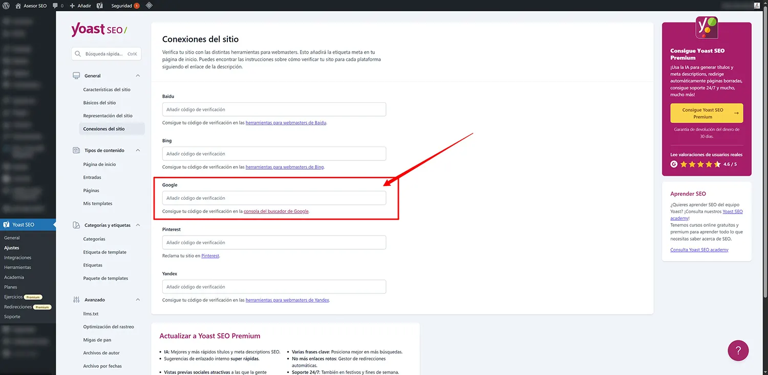 conexion-google-search-console-yoast-seo