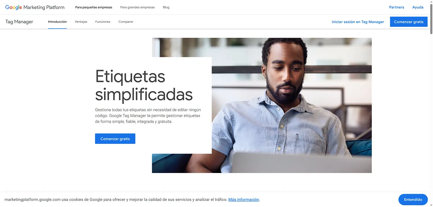 google-tag-manager-pagina