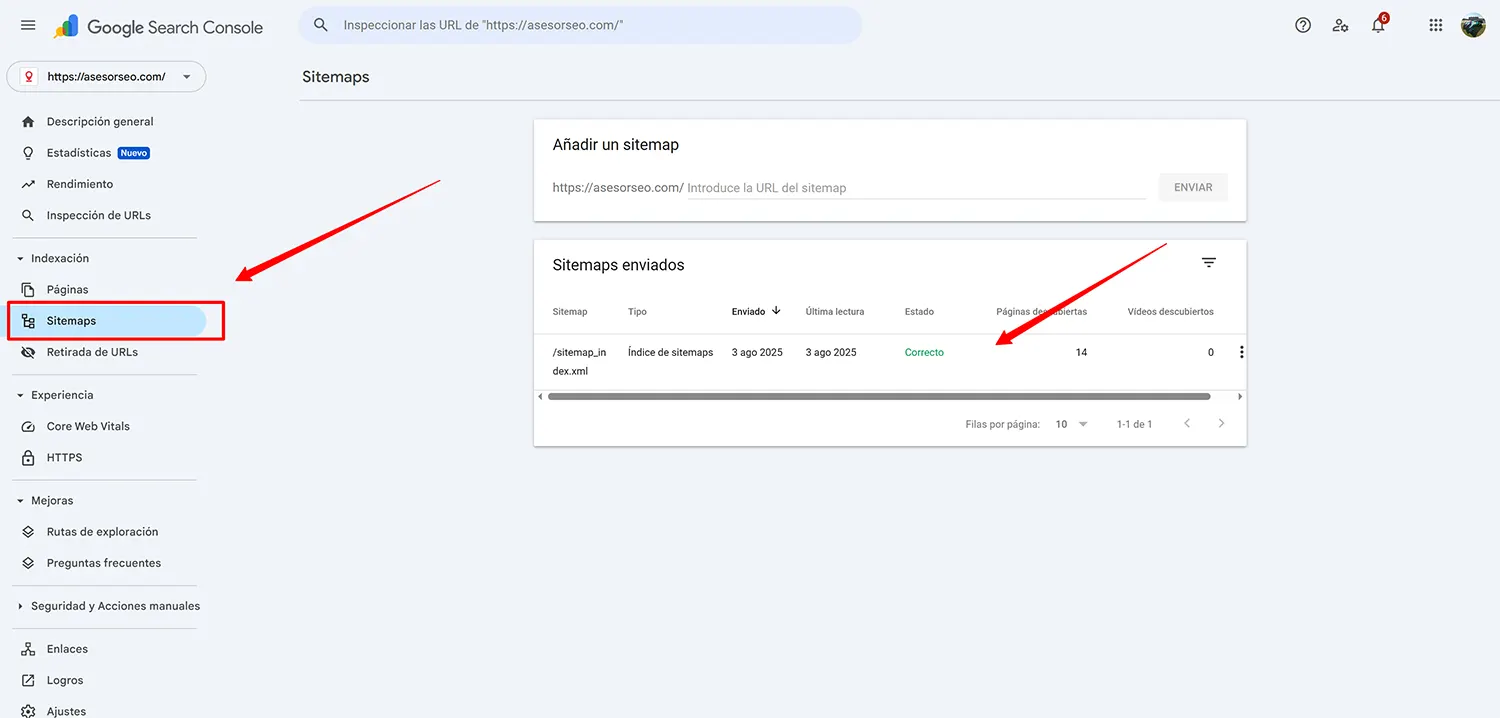 sitemap-google-search-console