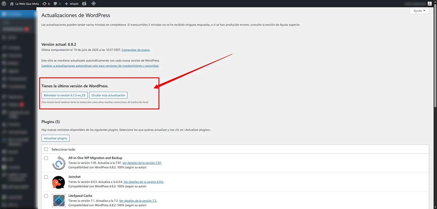 accion-bajar-core-wordpress-plugin