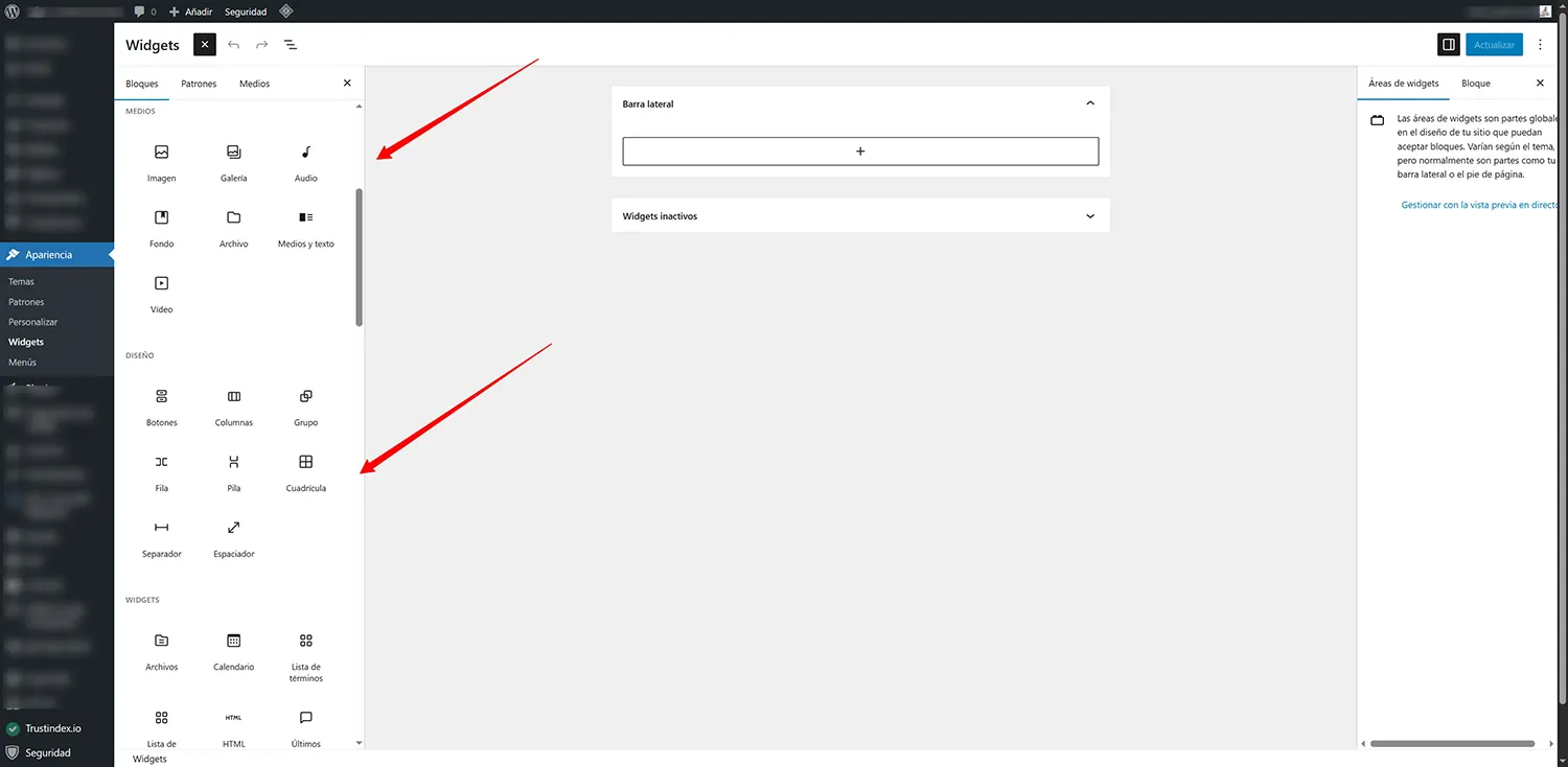 muestra-dentro-widgets-wordpress-herramientas