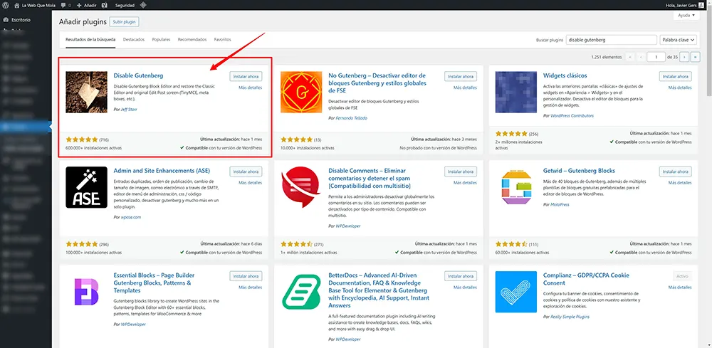 plugin-desactivar-gutenberg